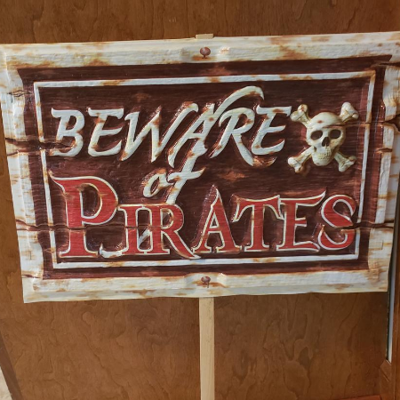 Pirate Sign